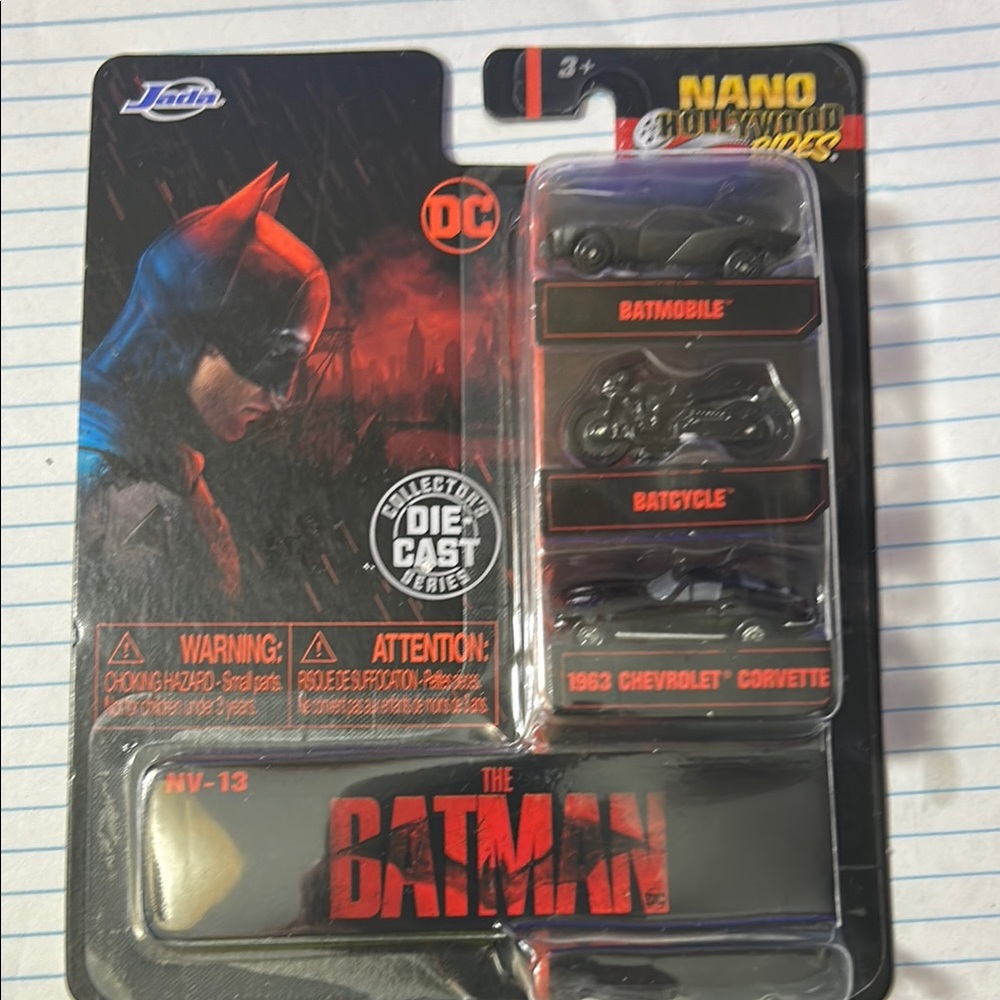 Jada Nano Hollywood Rides Batman Die-Cast Set